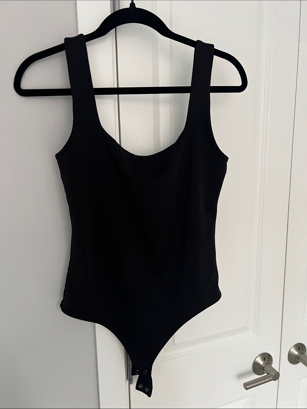 Express Black Scoop Neck Tank Bodysuit